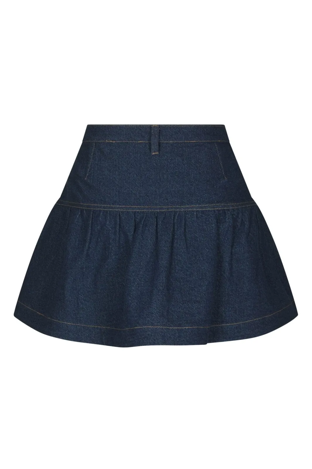 Neo Noir Nntripa Denim Frill Skirt 165971 | Set|Kjolar