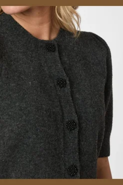 Neo Noir Nntrudy Deco Knit Cardigan 164514 | Amningsvänliga Kläder|Cardigans