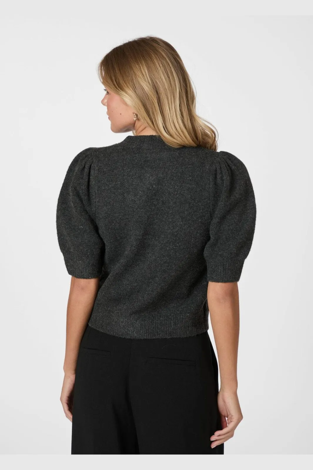 Neo Noir Nntrudy Deco Knit Cardigan 164514 | Amningsvänliga Kläder|Cardigans