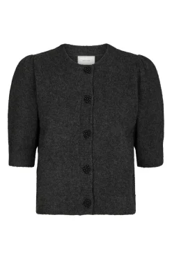 Neo Noir Nntrudy Deco Knit Cardigan 164514 | Amningsvänliga Kläder|Cardigans
