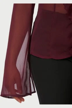 Neo Noir Nnvalappa Chiffon Blouse 166668 | Blusar & Skjortor