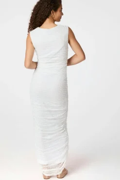 Nnvalinita Mesh Flower Dress 164904