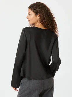 Nnvallista Soft Satin Blouse 163844