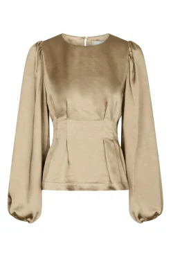 Nnvanya Crushed Sateen Blouse 167481