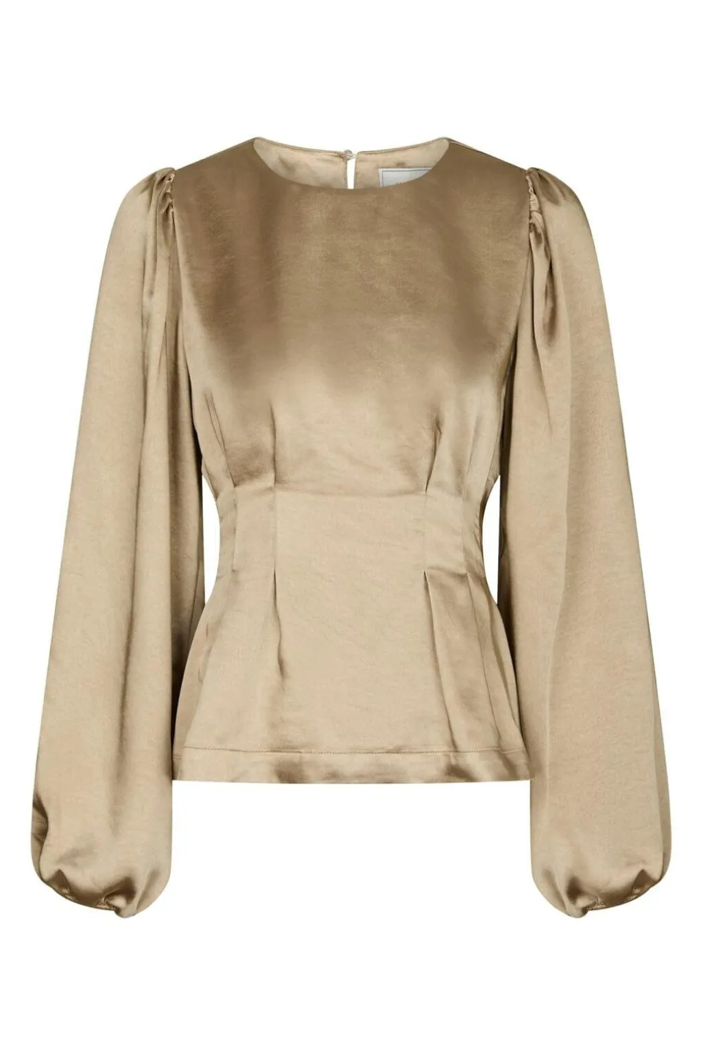 Nnvanya Crushed Sateen Blouse 167481