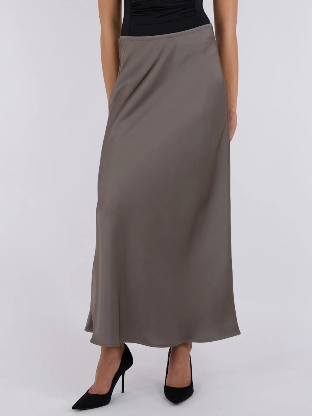 Neo Noir Nnvicky Heavy Sateen Skirt | Kjolar