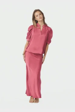 Nnvicky Heavy Sateen Skirt 159588