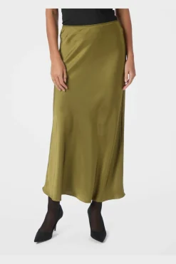 Nnvicky Heavy Sateen Skirt 159588