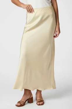 Neo Noir Nnvicky Heavy Sateen Skirt 159588 | Kjolar