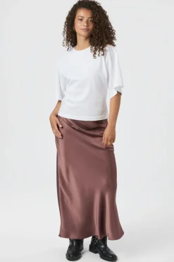 Nnvicky Heavy Sateen Skirt 159588