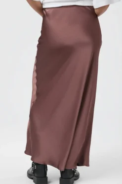 Nnvicky Heavy Sateen Skirt 159588