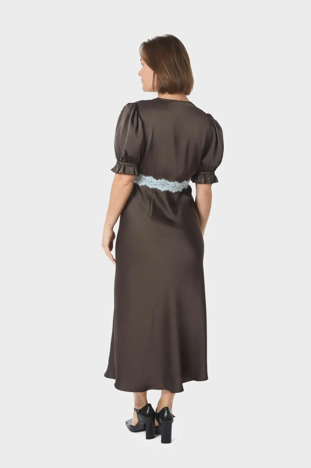 Neo Noir Nnvipe Lace Maxi Dress 167735 | Klänningar