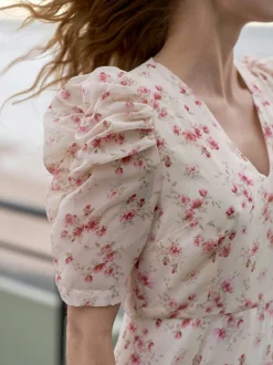 Neo Noir Nnvira Floral Dress 169209 | Klänningar