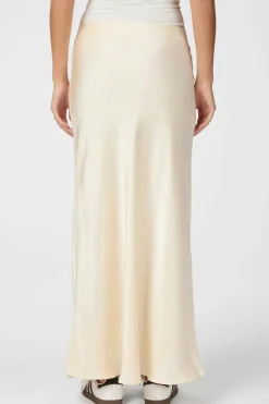 Neo Noir Nnviso Heavy Sateen Skirt 165067 | Kjolar