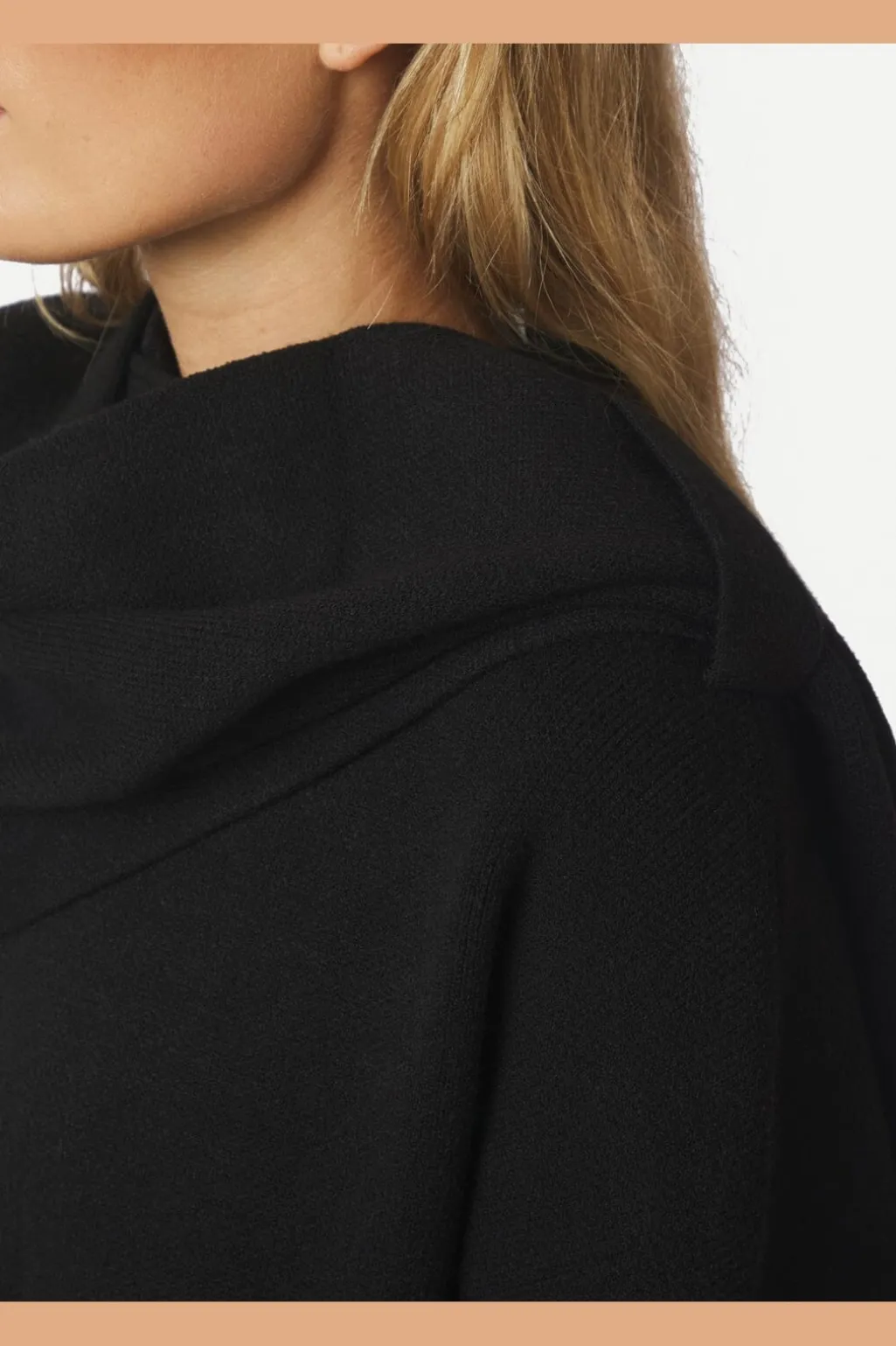 Nnwals Knit Scarf Blouse 166203