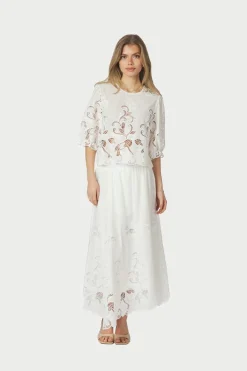 Neo Noir Nnyara Long Emb Skirt 168438 | Set|Kjolar