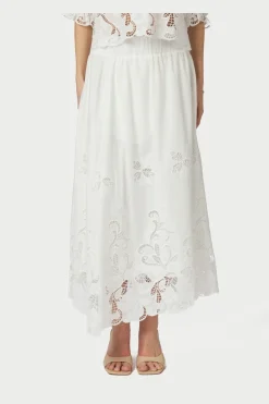 Neo Noir Nnyara Long Emb Skirt 168438 | Set|Kjolar