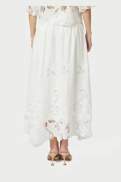 Neo Noir Nnyara Long Emb Skirt 168438 | Set|Kjolar
