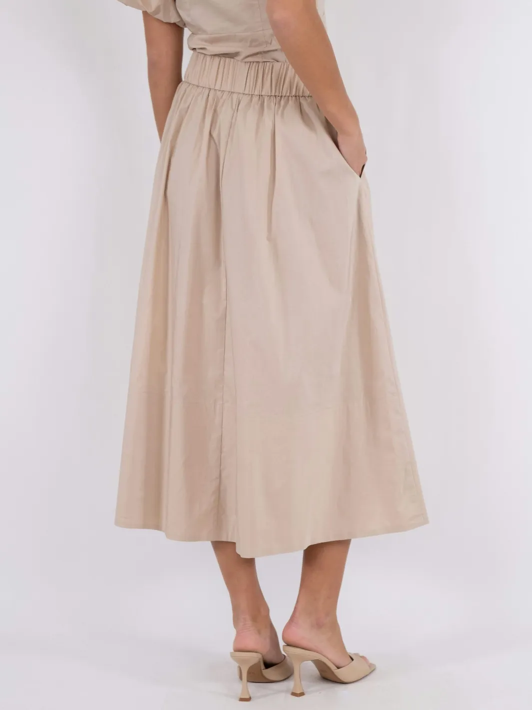 Neo Noir Nnyara Poplin Skirt | Kjolar