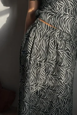 Nnyara Zebra Long Skirt 164709