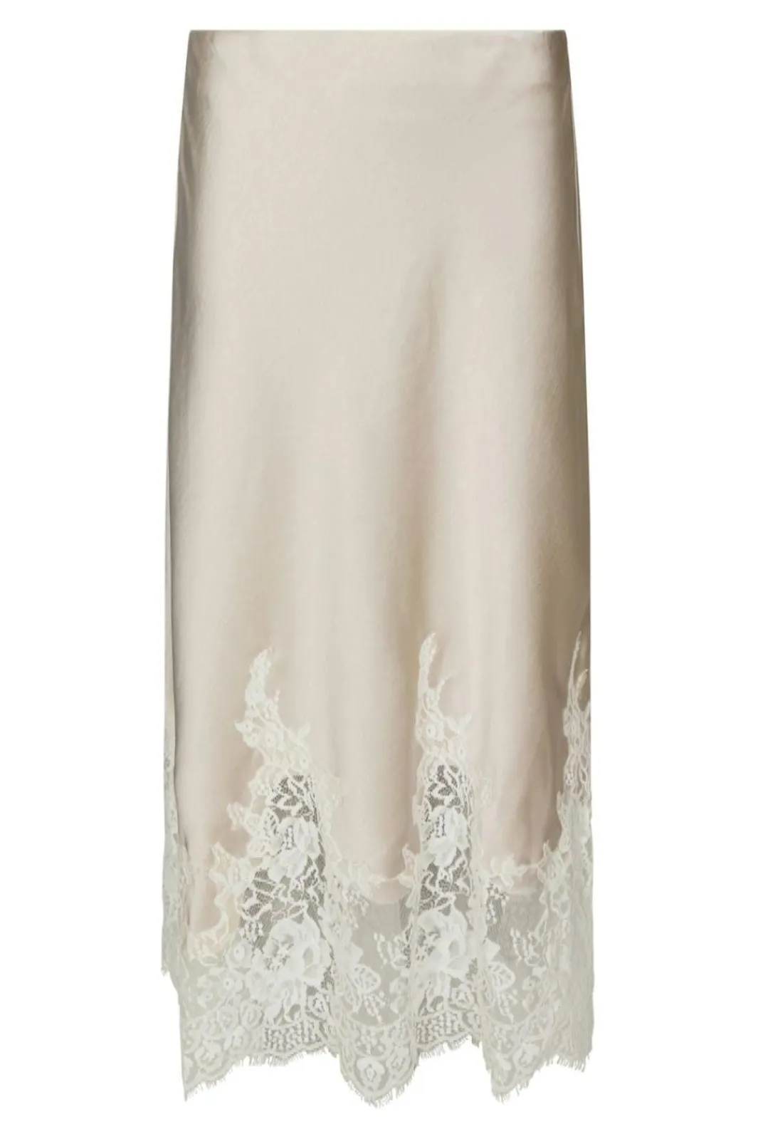 Neo Noir Nnyelina Heavy Sateen Skirt 169332 | Kjolar