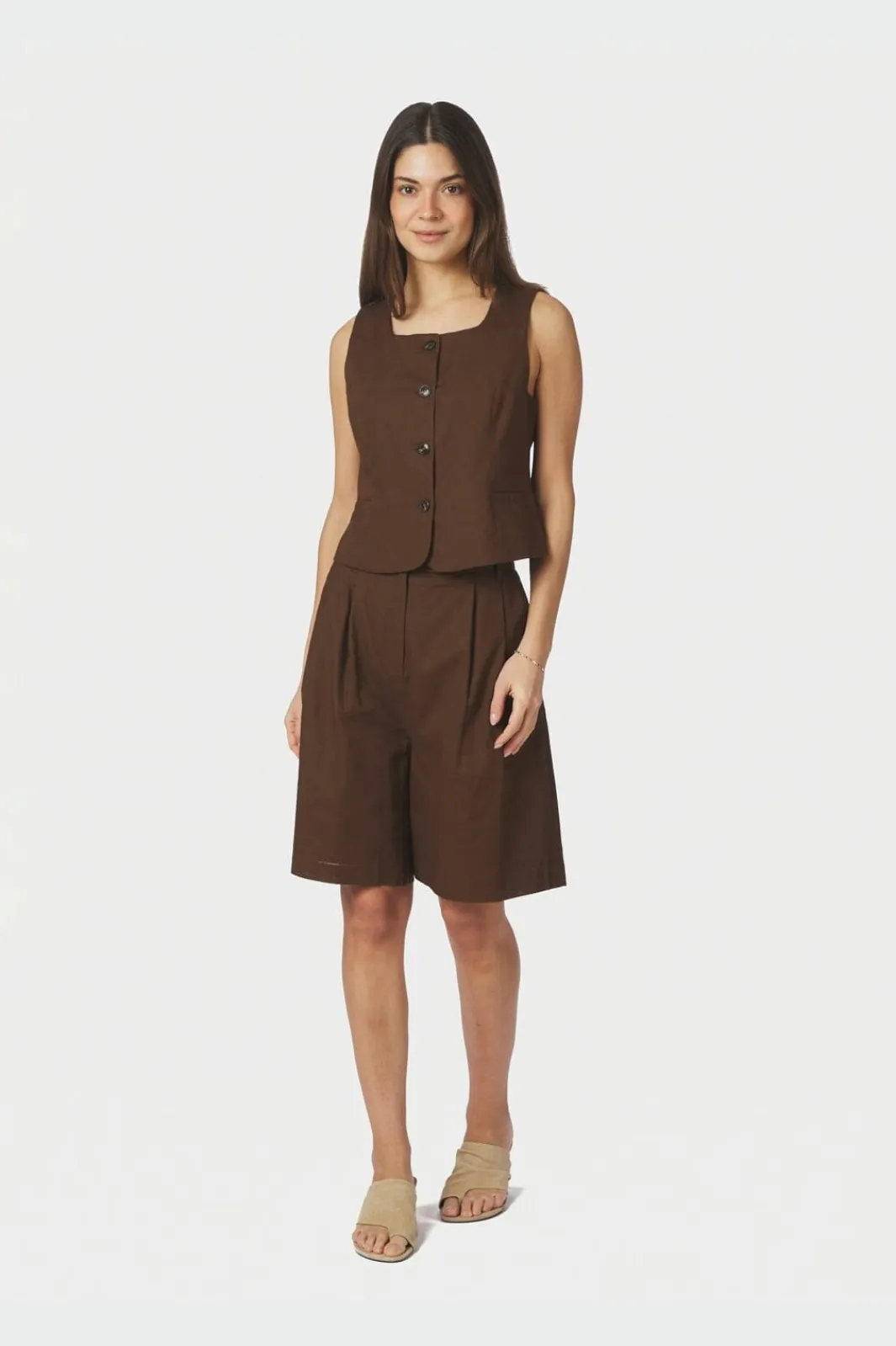 Neo Noir Nnyula Linen Waistcoat 165181 | Ytterkläder & Jackor