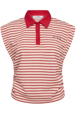 Co´Couture Noracc tripe Poo Top 43024 | T-Shirts & Toppar
