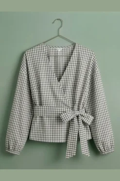Object Objanna Ls Wrap Top Tne 26 | Blusar & Skjortor