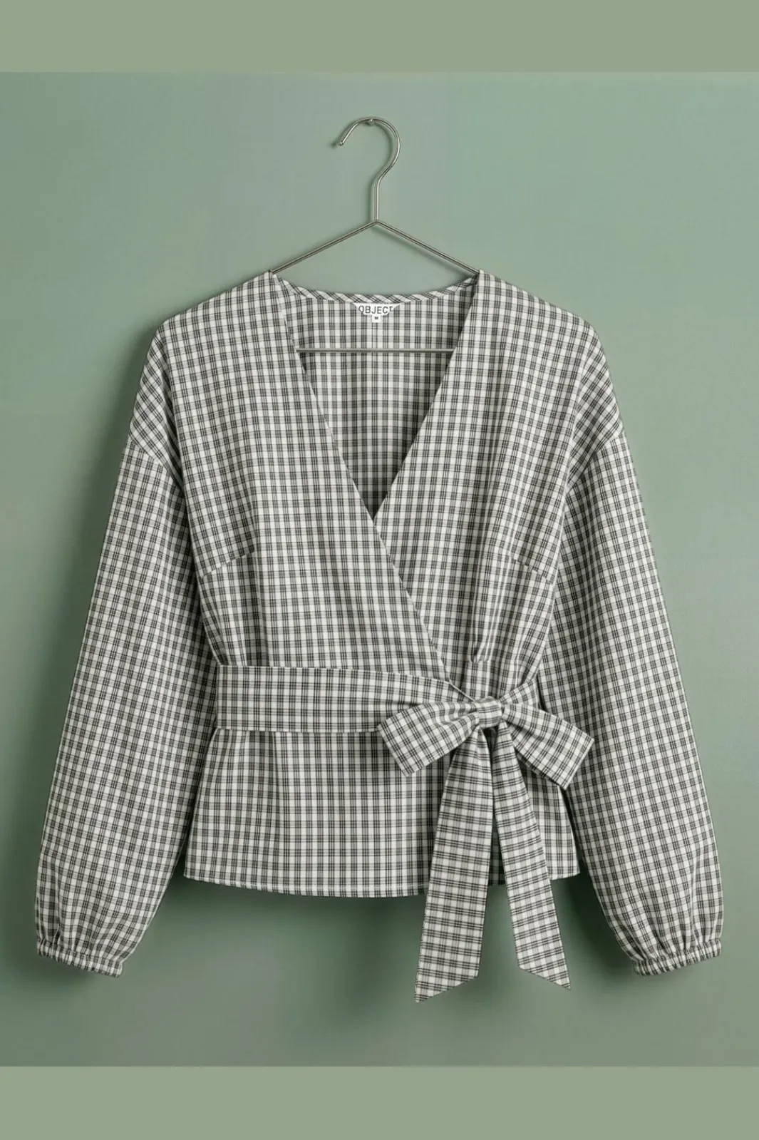 Object Objanna Ls Wrap Top Tne 26 | Blusar & Skjortor