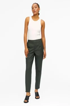 Object Objbelle Lisa Coated Pant | Jeans, Leggings & Byxor