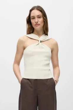 Objcallie S/L Sli Knit Top 144