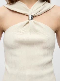 Objcallie S/L Sli Knit Top 144
