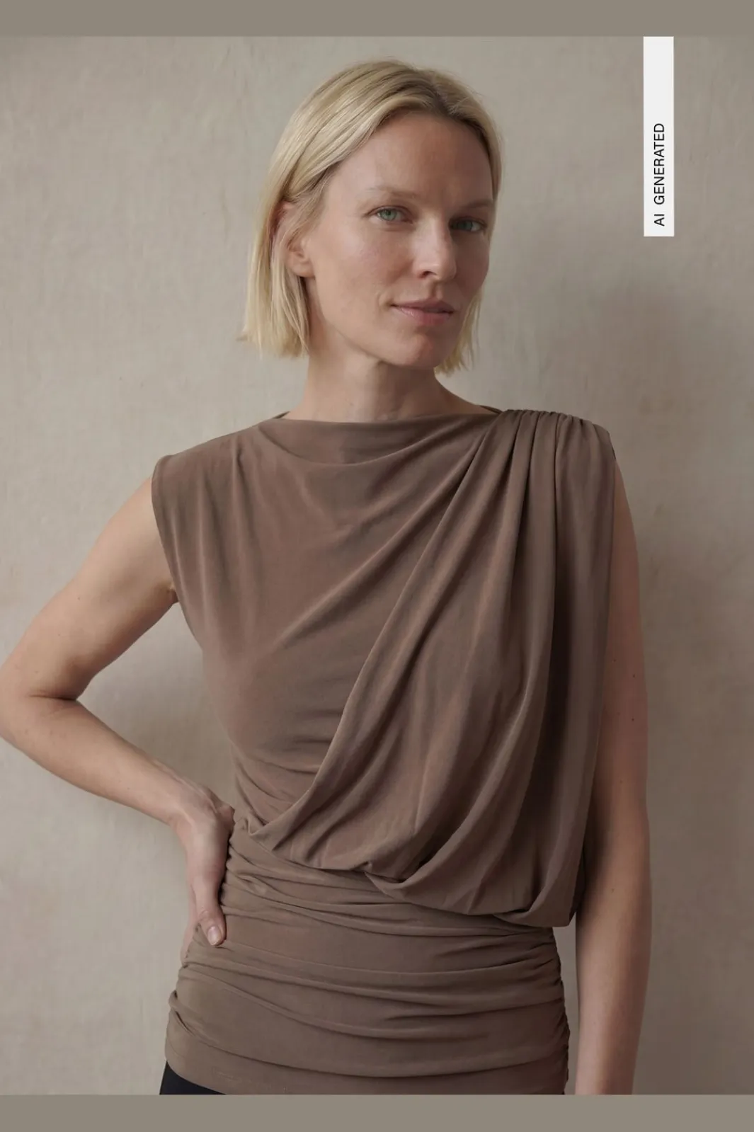 Object Objdeie Reg. Drapy Top Tne 26 | T-Shirts & Toppar