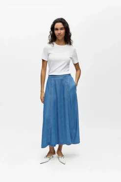 Objframe Denim Skirt
