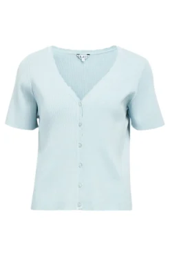 Objkelly S/S Re V-Neck Cardigan