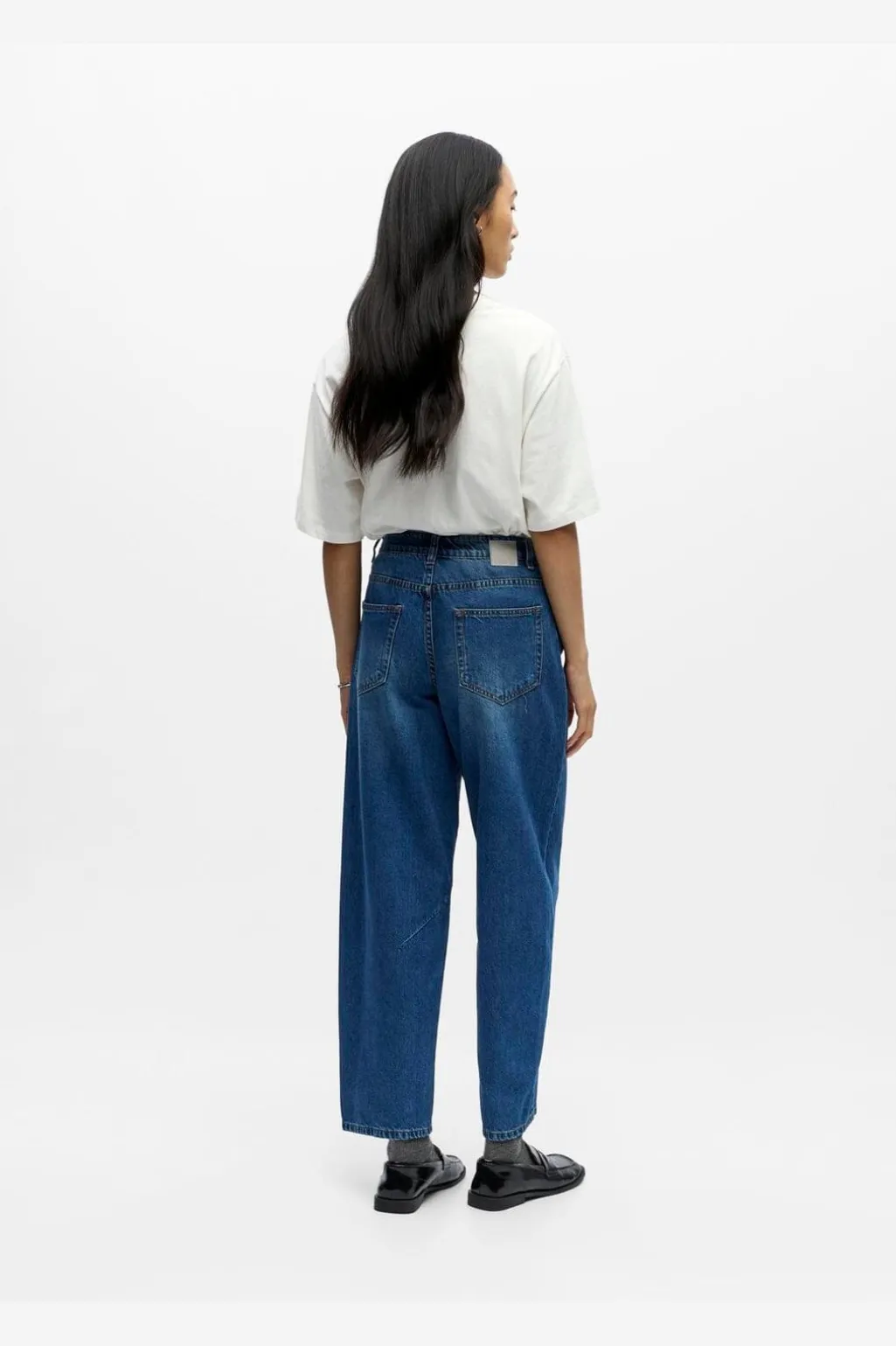 Objmiu Zoe Barrel Ankle Jeans