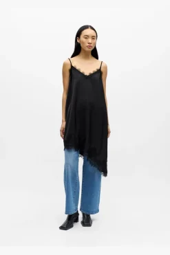 Object Objnaline Reg Slip Lace Dress Vip 26 | Klänningar