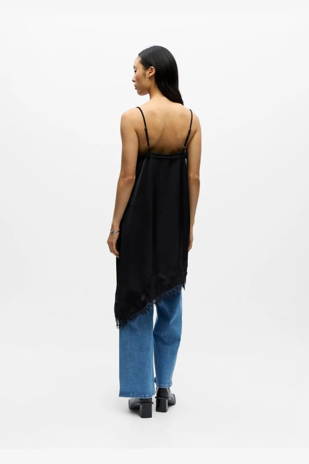 Object Objnaline Reg Slip Lace Dress Vip 26 | Klänningar