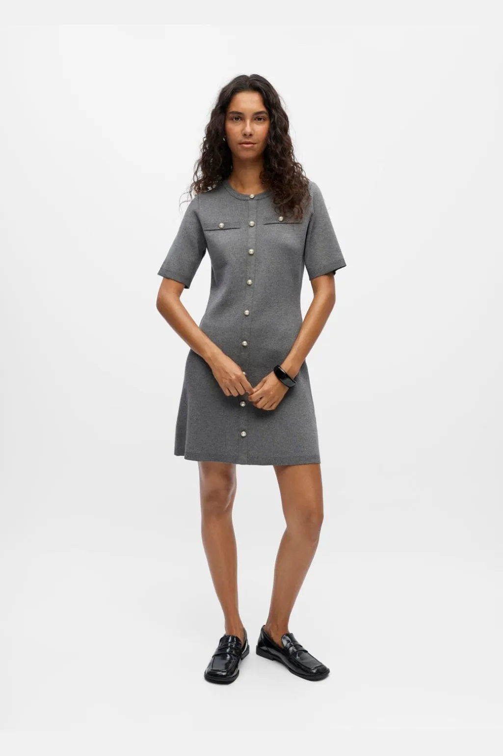 Objreynard S/S Knit Re Dress