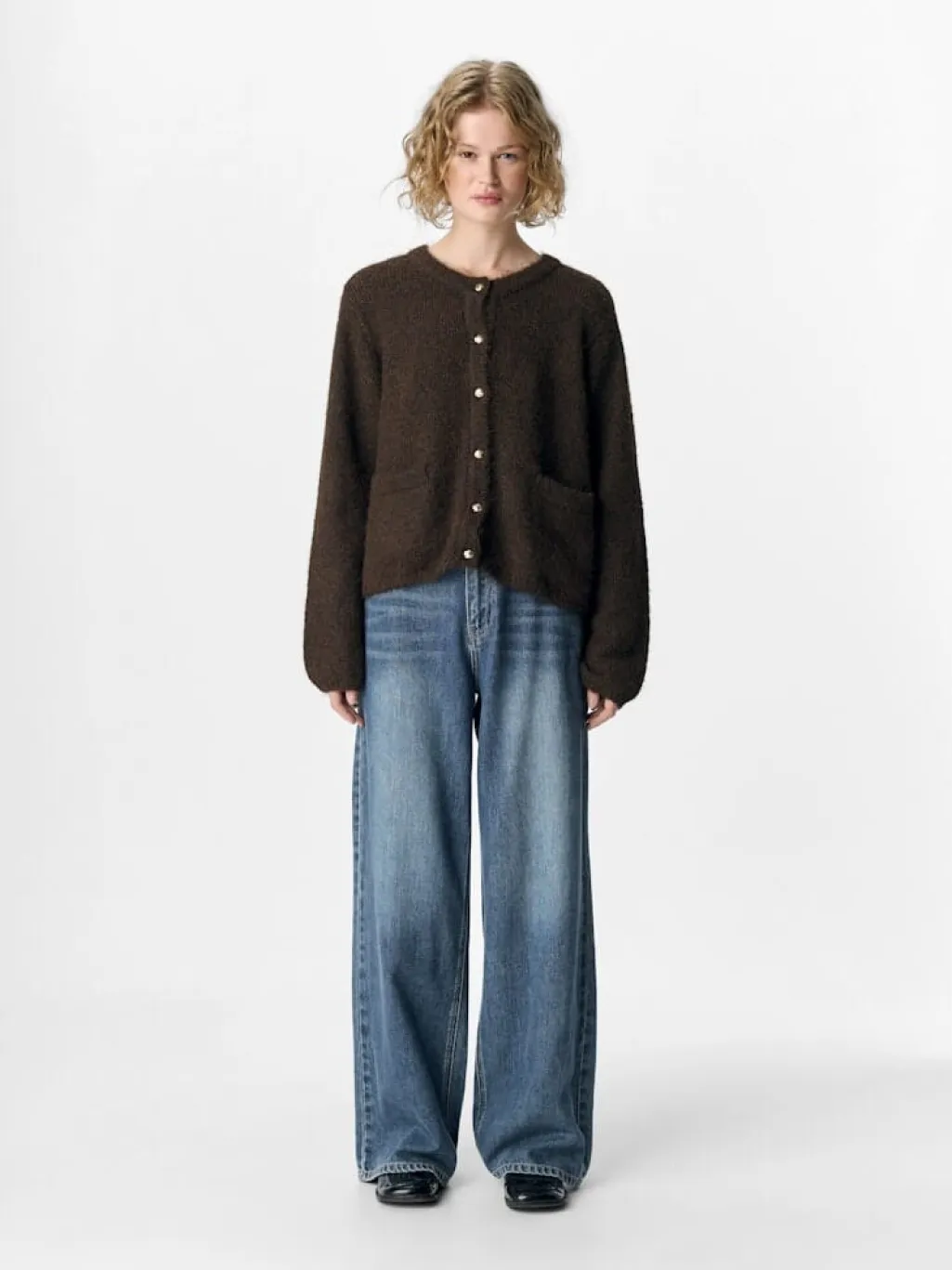 Objsaggia Re L/S Knit Cardigan