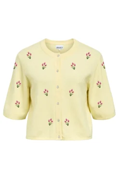 Objthess 3/4 Sleeve Cardigan