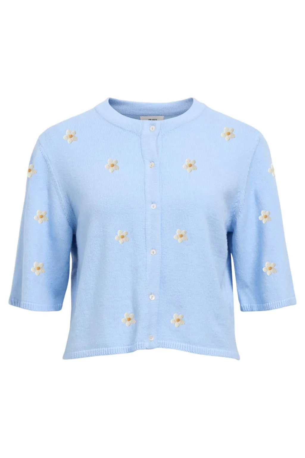 Objthess 3/4 Sleeve Cardigan