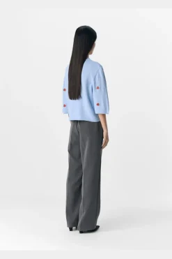 Objthess 3/4 Sleeve Cardigan