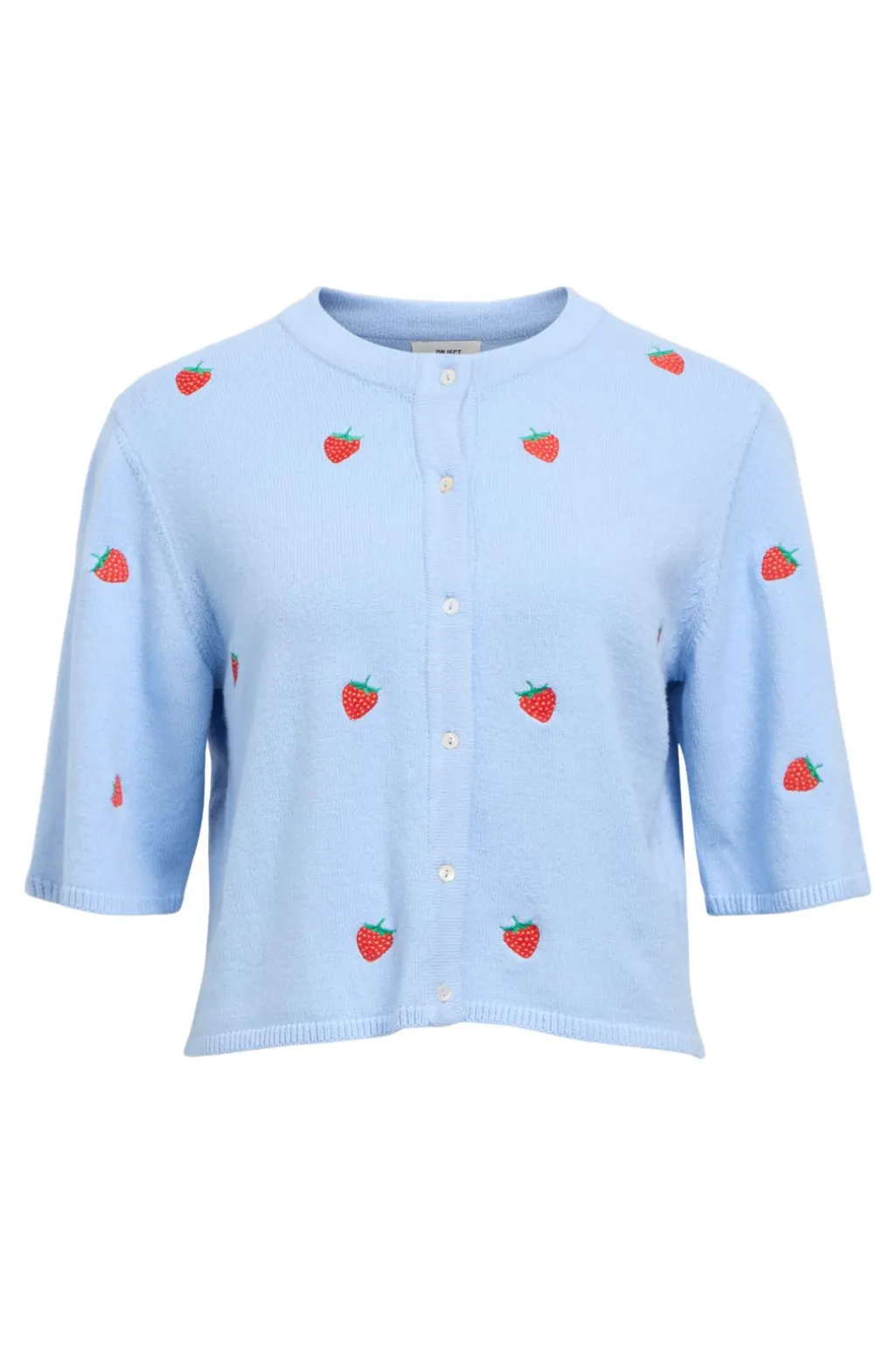 Objthess 3/4 Sleeve Cardigan