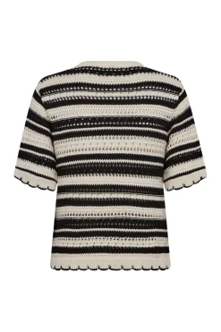 Co´Couture Odettecc tripe O-Knit 42018 | Sticka