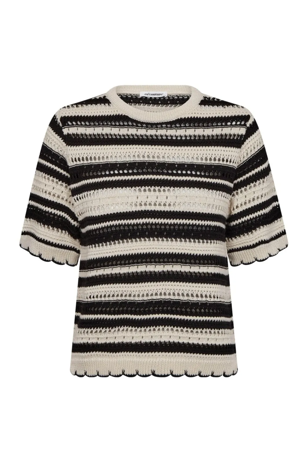 Co´Couture Odettecc tripe O-Knit 42018 | Sticka