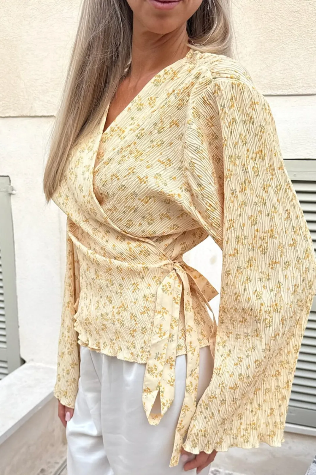 BYIC Ofeiaic Wrap hirt A23939 | Blusar & Skjortor