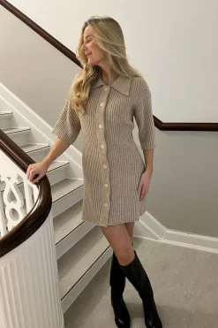 BYIC Oliviaic Knit Dress 1199 | Klänningar