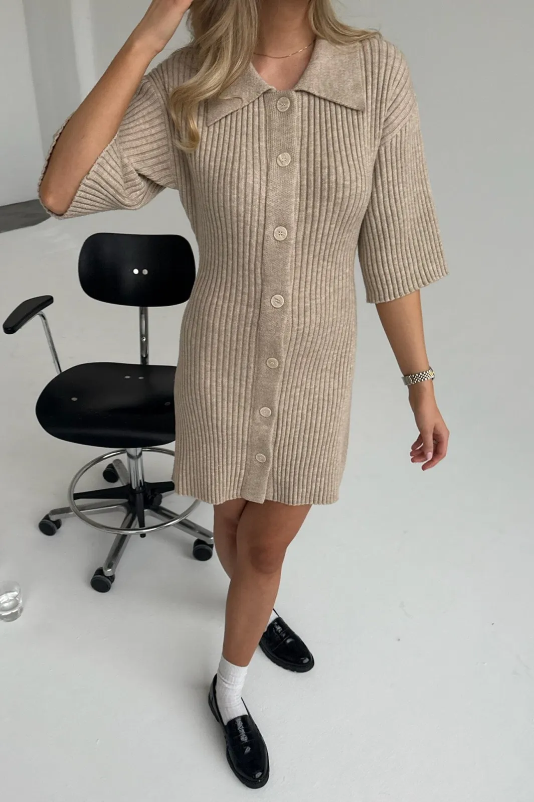 BYIC Oliviaic Knit Dress 1199 | Klänningar