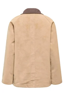 Only Onaggie Faux uede Contrat Jacket | Ytterkläder & Jackor